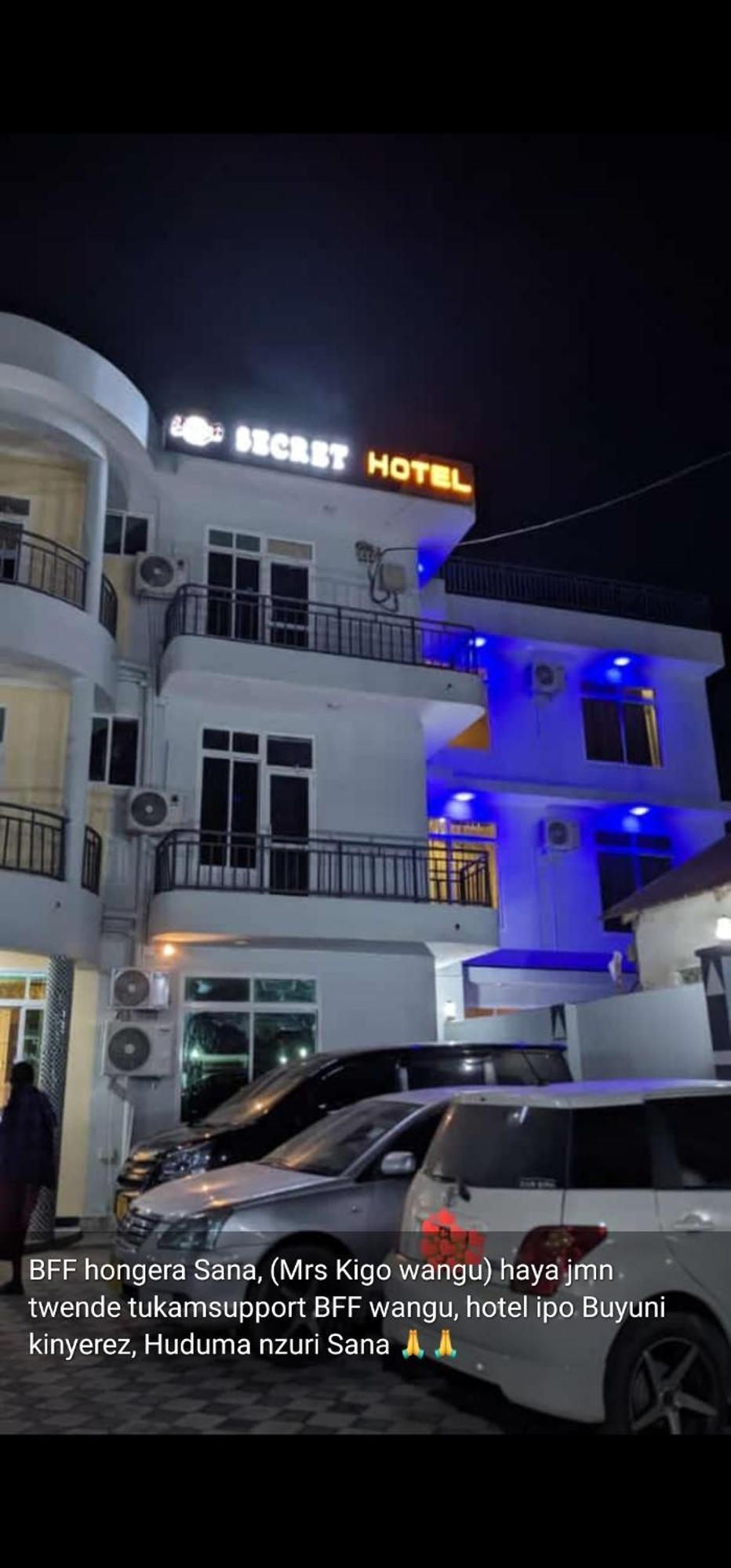 Secret Hotel Dar es Salaam Exterior photo